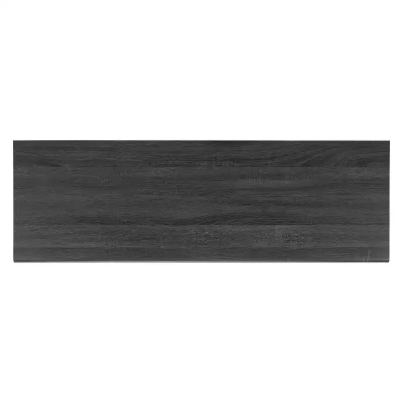 1-Door 2-Shelf Media Stand with Adjustable Shelves & Cable Management – Walnut, Fits 50in TV
